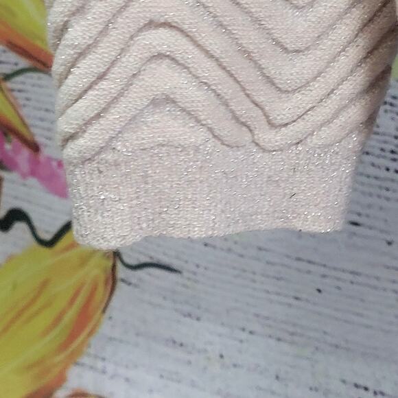 Creme Textured Sweater by Red Women's Size L - Picture 2 of 8